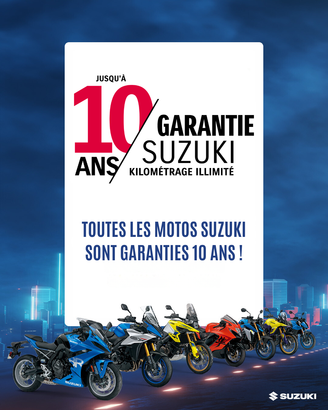 Suzuki Moto Garantie